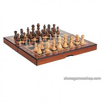 Philos 2621 Classic Chess – 26 mm Box – Colourful Edition