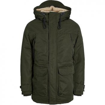 JACK & JONES Parka JJECLIP in Grün, S