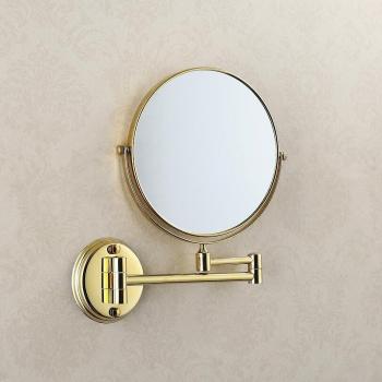 8-Inch Rose Gold Decorative Dressing Mirror