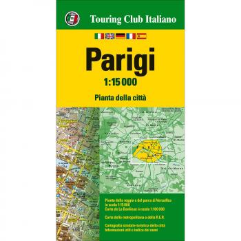 Parigi 1:15.000. Ediz. multilingue