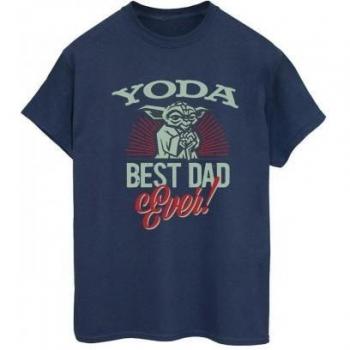 Mandalorian Yoda Cotton Boyfriend Tee for Women M