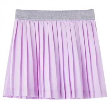 Falda Lila Plisada para Niños 128