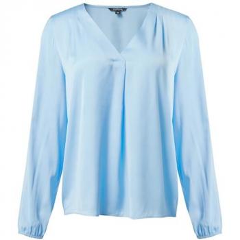 Comma Blusenshirt mit V-Ausschnitt, Größe 44