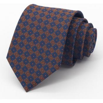 Corbata de rayas en tonos azules de 8CM para caballero, corbata formal con caja