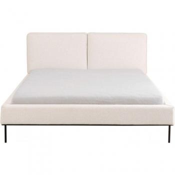 Bergs Sängram – KARE DESIGN, Beige Bomull/Tyg 180×200