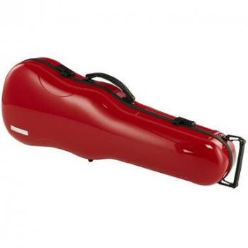 WA GEWA Air 2.0 Shaped Red-Black Viola Case, Subway Handle Design
