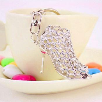 Crystal High Heels Keychain for Girls