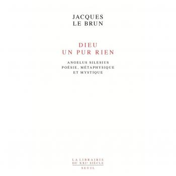 Dieu, un pur rien