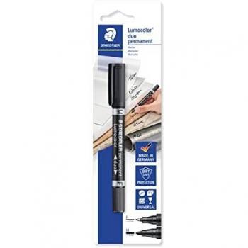 Staedtler Lumocolor Permanentmarker Duo F/M, rot