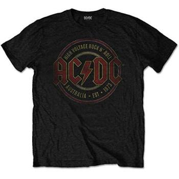 1973 AC/DC Heritage Black T‑Shirt (S)