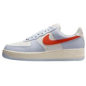 Scarpa Nike Air Force 1 ‘07 Donna Grigio con Dettaglio Bianchi