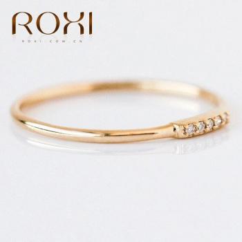 ROXI Simple Zirconia Stone Ring for Women