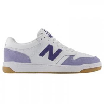 Zapatillas New Balance 480 Blanco Puro + Azúl Suave