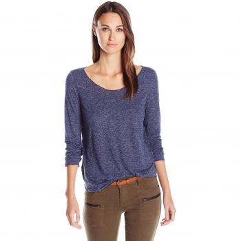 Vero Moda Camiseta Larga Azul (Black Iris) Mujer
