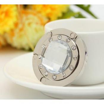 Portable Crystal Alloy Bag Holder