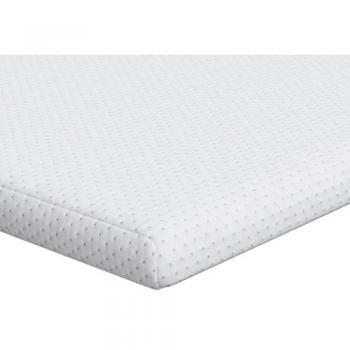 Manta de colchón blanco 140x190 cm, estilo jacquard