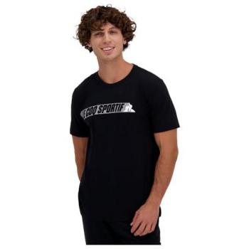 T‑shirt homme LE COQ SPORTIF – Logo graphique, noir, taille S
