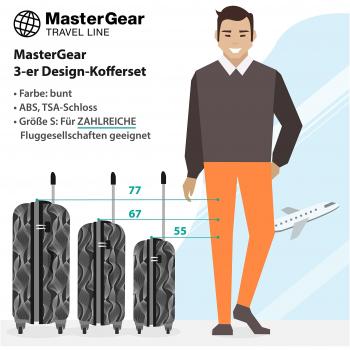 MasterGear ensemble de valises 3 pièces