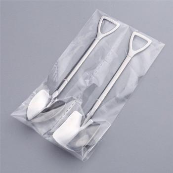 Metal Ice Cream and Coffee Spoon Set