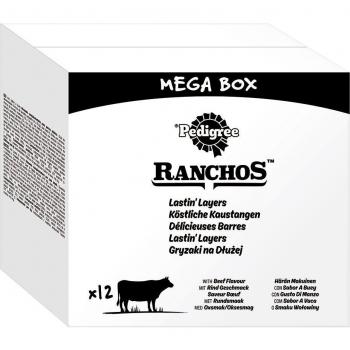 Ranchos Pedigree Rinderleckereien – 12 × 40 g