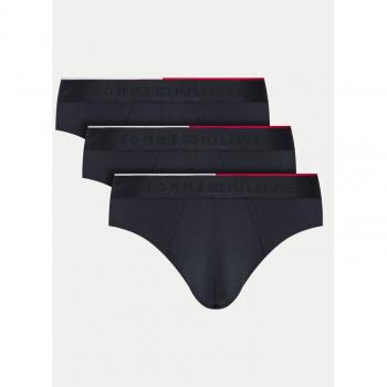 Slip Tommy Hilfiger Microfibra Blu Scuro 3 Unitá L