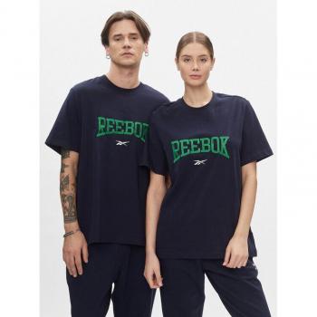 Reebok Dunkelblaues Varsity T-Shirt HS9182
