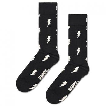 Flash de Happy Socks: Preto/Branco 36-40