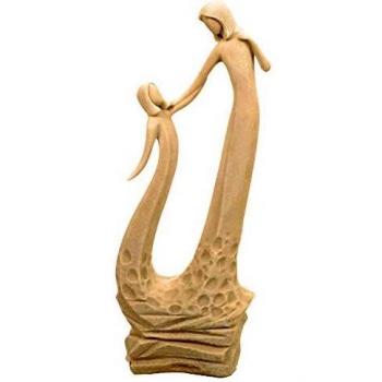 Mother's Love Serenity Statue – White Edition