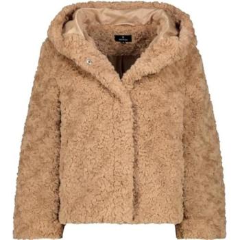 MONARI Herren‑Jacke in Felloptik Hellbraun – 40