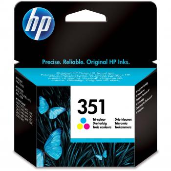 HP 351 CB337EE, Cartucho de Tinta Tricolor Original