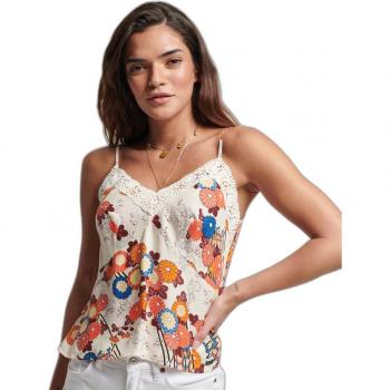 Superdry Top Cami Floreale Vintage L