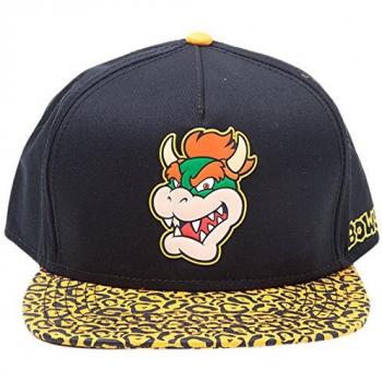 Meroncourt Nintendo Super Mario Bros. Bowser Rubber Patch Snapback Baseball Cap