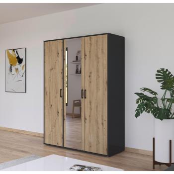 RAUCH Voyager Garderobe: Drehtür, 140 cm Breite, 194 cm Höhe, 53 cm Tiefe