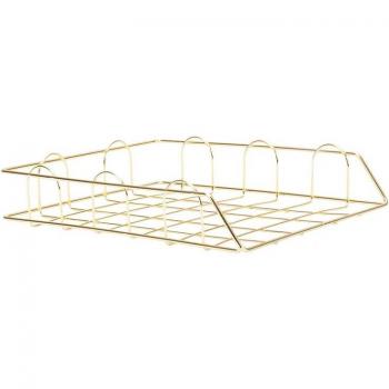 Rose Gold Storage Basket