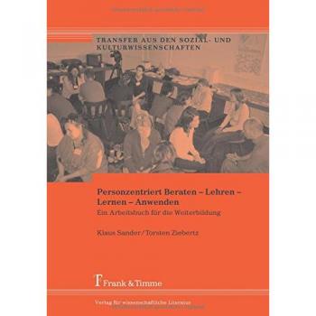 Personzentriert Beraten Lehren Lernen Anwenden