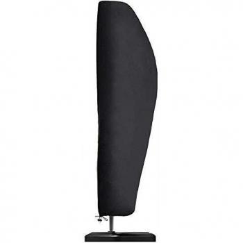 Protection pour parasol anti-UV, coupe-vent et imperméable en tissu Oxford 210D extra-large