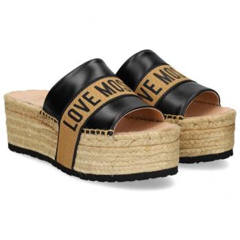 Slippers à Bandeau « Love‑Mule » Moschino