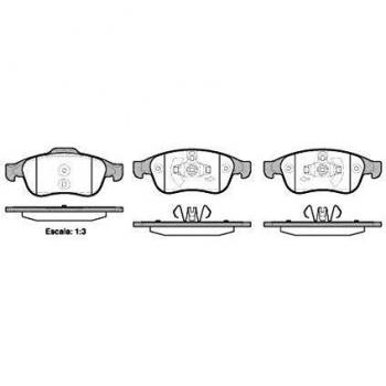 ROADHOUSE Brake Pads Set di 10 coppie, modello 21248.10