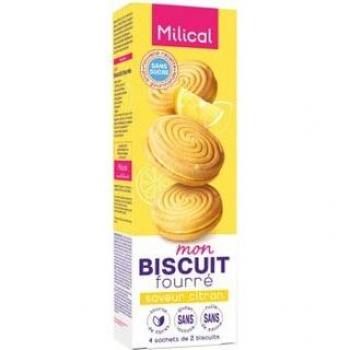 Milical Cookies Recheados de Limão 4x2uds