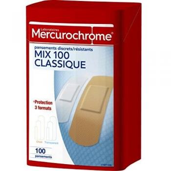 Mercurochrome Boîte 1er Secours Multi-Usages 3 Formats
