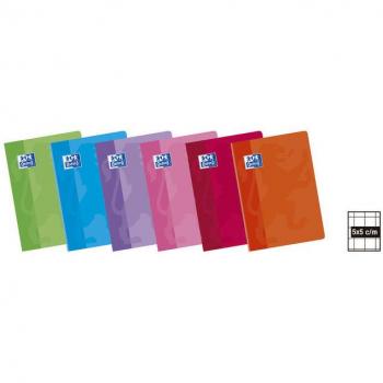 Set de 10 Libretas Oxford A5+ Cuadro 5×5 Colores Surtidos