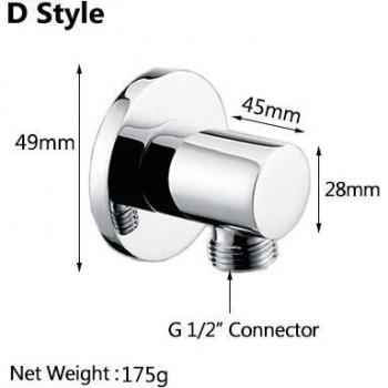 Bec de douche dissimulé en laiton