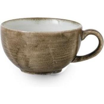 Stonecast Patina Antique Taupe Cappuccino Mug Collection – 12 Pieces