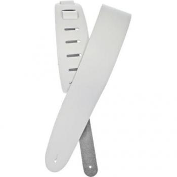 D'Addario 25BL02 Classic Guitar Strap in White