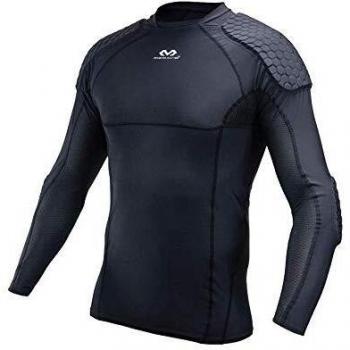 McDavid Kinder-Dive-Shirt für Torhüter – Schwarz, M