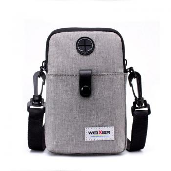 Bolso de cintura con bolsillo con cremallera
