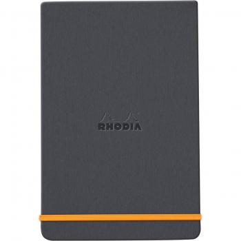 Rhodia Schreibblock A6 – Linientafel, Robuster Einband, 90 g, 96 Seiten