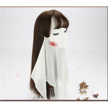 Velo de Hanfu con Bordado Elegante