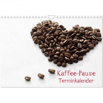 Kaffee-Pause Terminkalender Schweizer Kalendarium (Wandkalender 2025 DIN A4 quer) CALVENDO Monatskalender