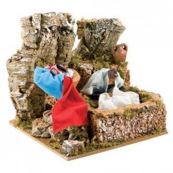 Pastore per Presepe in Movimento La Lavandaia 79006